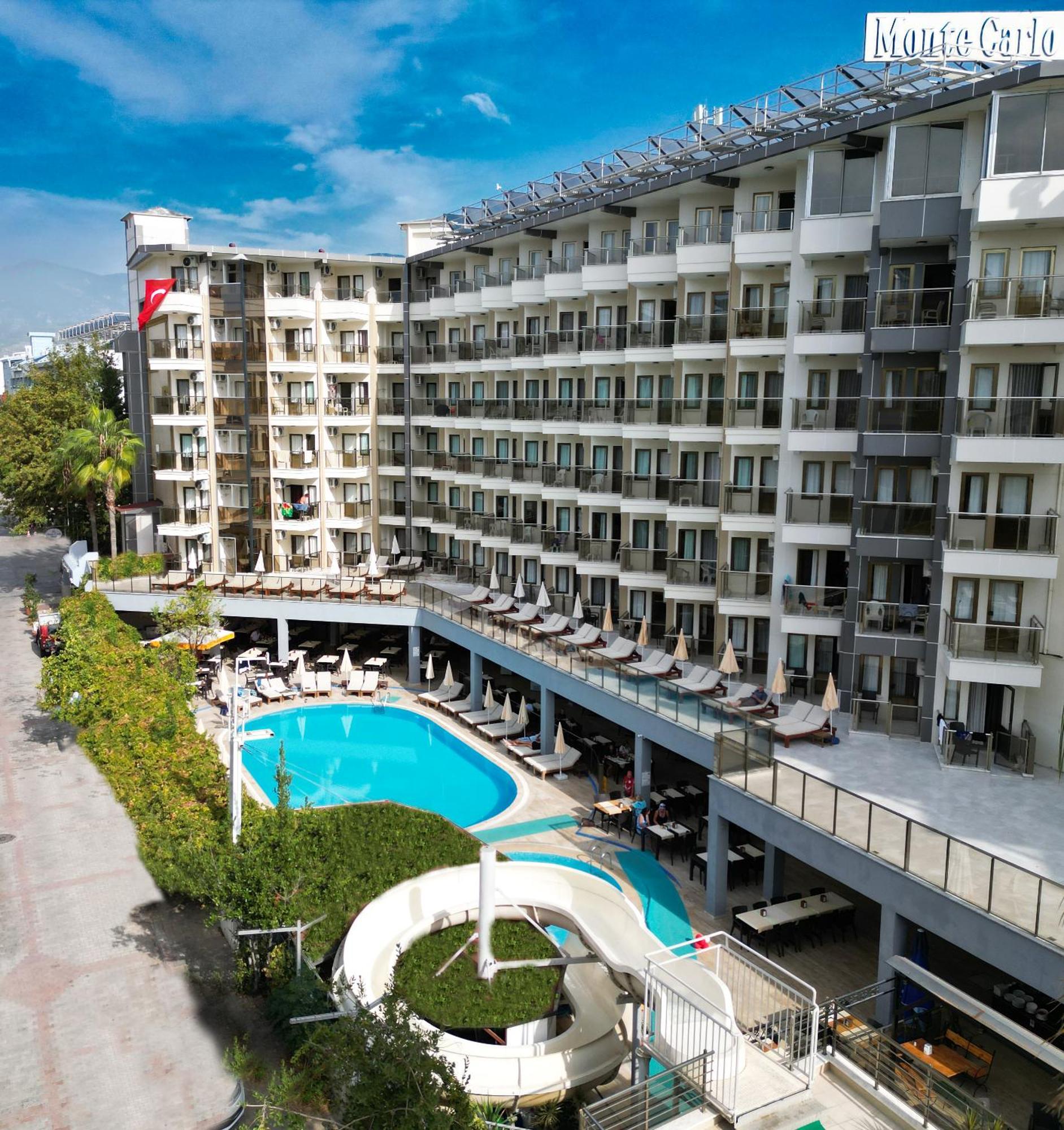 Monte Carlo Hotel Alanya Exterior foto